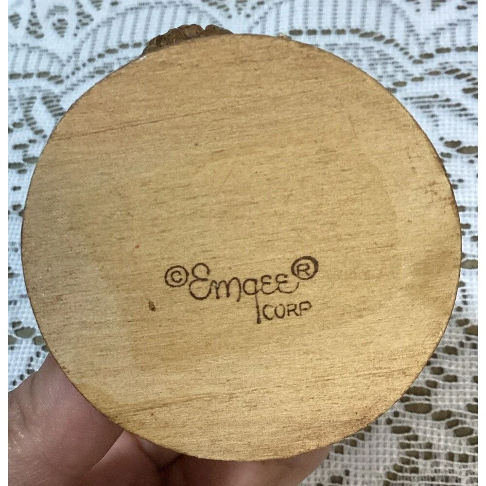 Emgee Corp Mrs Claus Crafting / Sewing Wooden 3.5